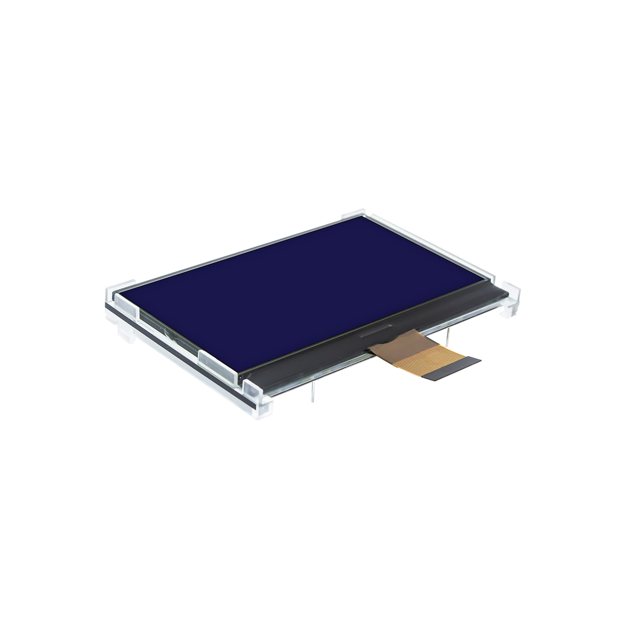 3.1 inch 128x64 COG LCD | STN-Transmissive blue background white text LCD | 3.3V | Arduino