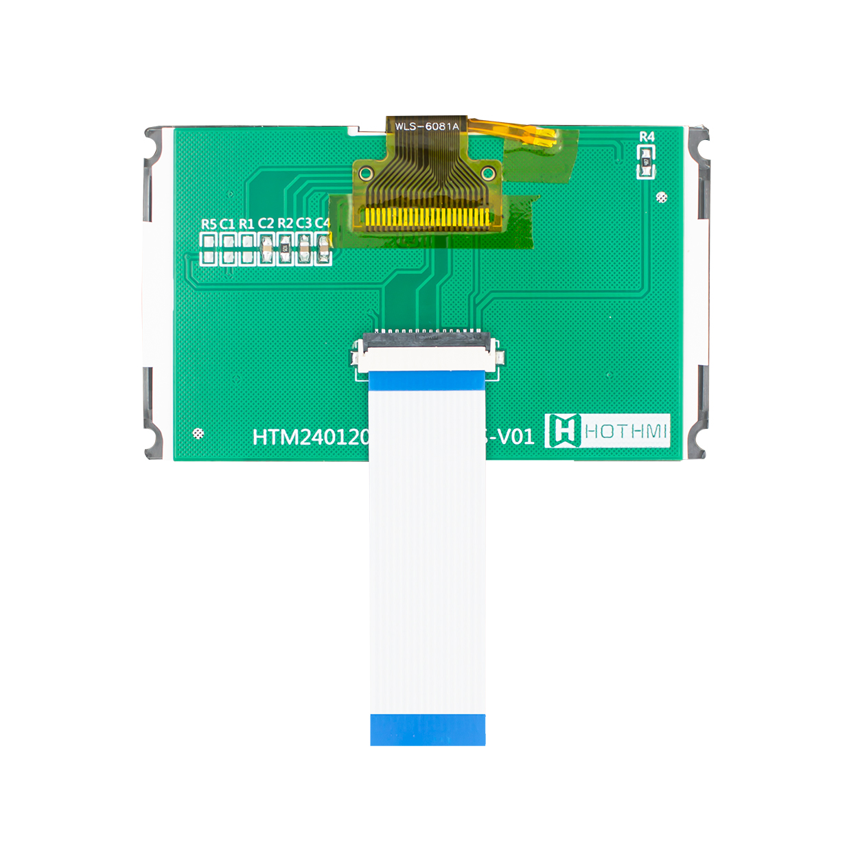 Graphic LCD Module | DFSTN- | 3.2" 240X120 White on Black | UC1608 | MCU | Arduino | 3.3V