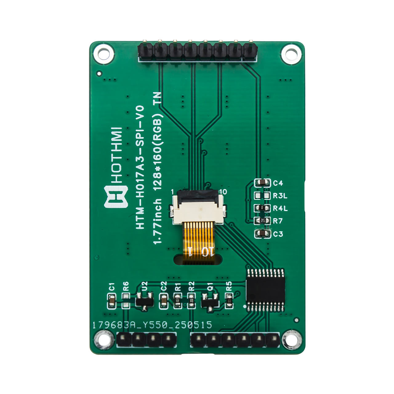 1.7 Inch TFT LCD Display Module with ST7735S Driver for Arduino, Raspberry Pi