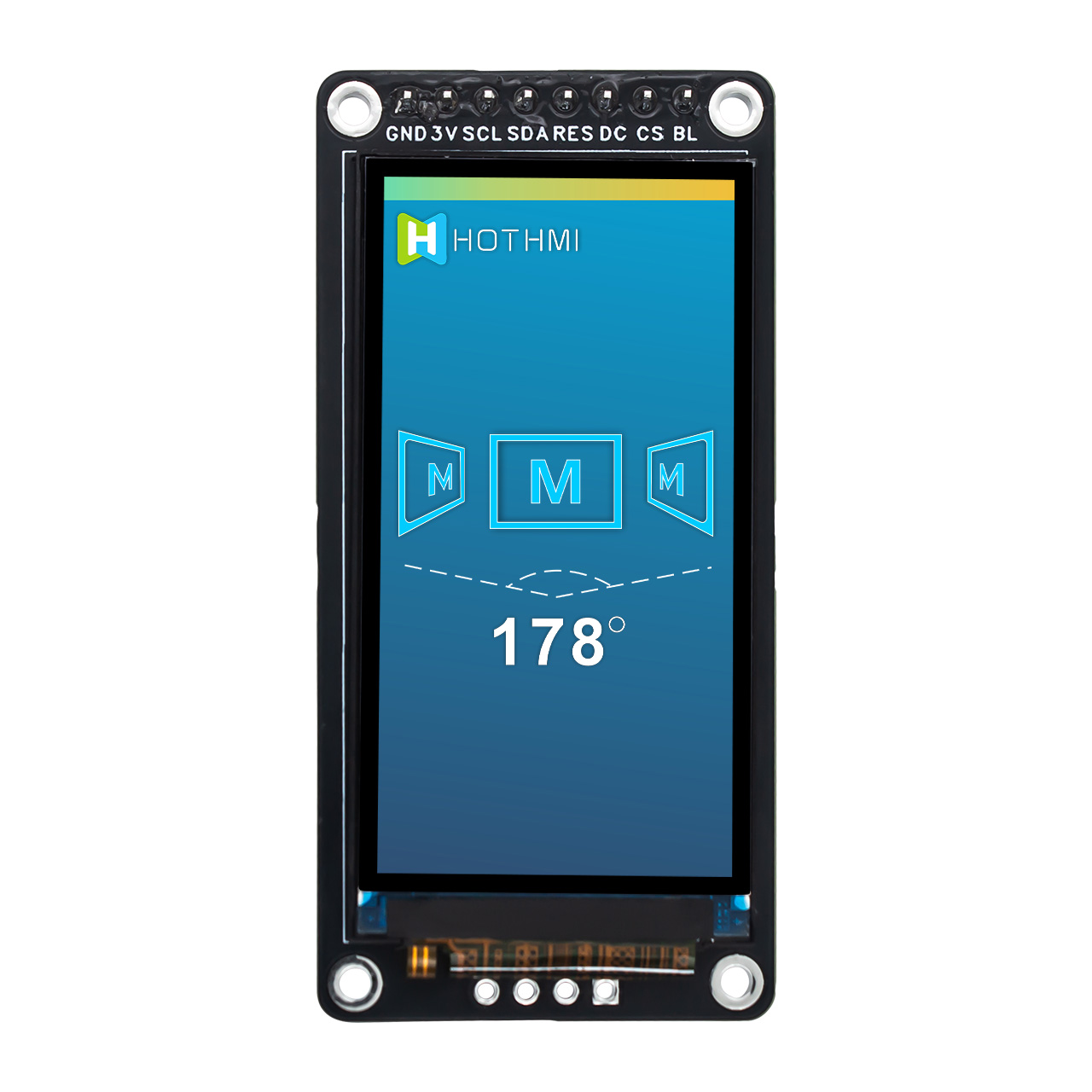 2.0 Inch IPS TFT LCD Display Module with ST7789 for Arduino