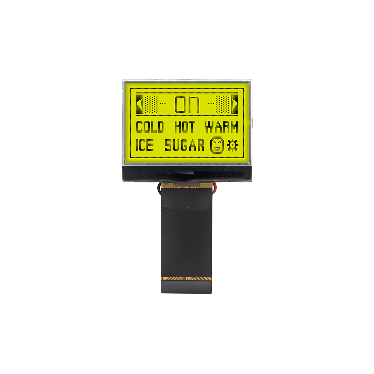 1.5 inch 128x64 COG LCD display | STN(+) YG dot matrix COG | ST7565R