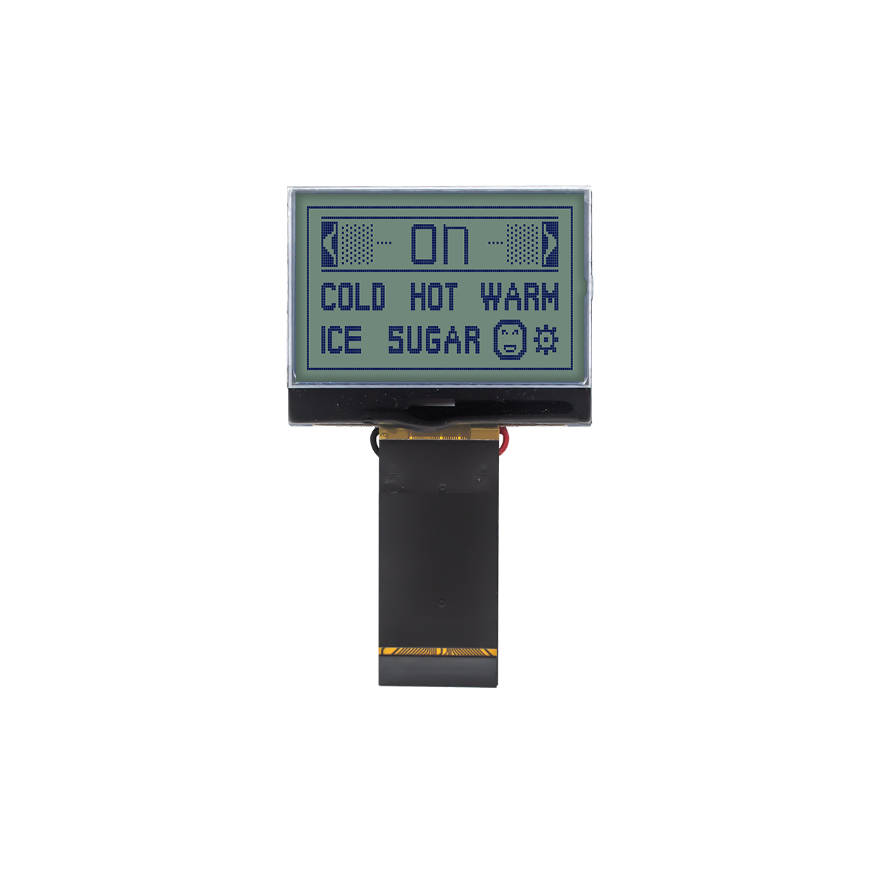 1.5 inch 128x64 COG LCD display | STN(+) YG dot matrix COG | ST7565R