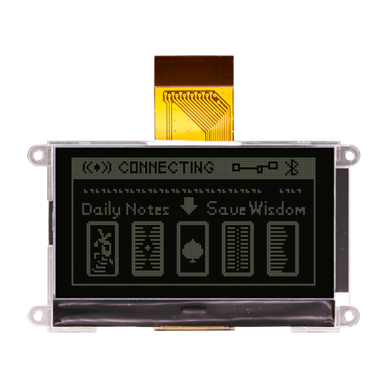 2.8 inch DFSTN(-)COG Display with ST7565R for Arfuino
