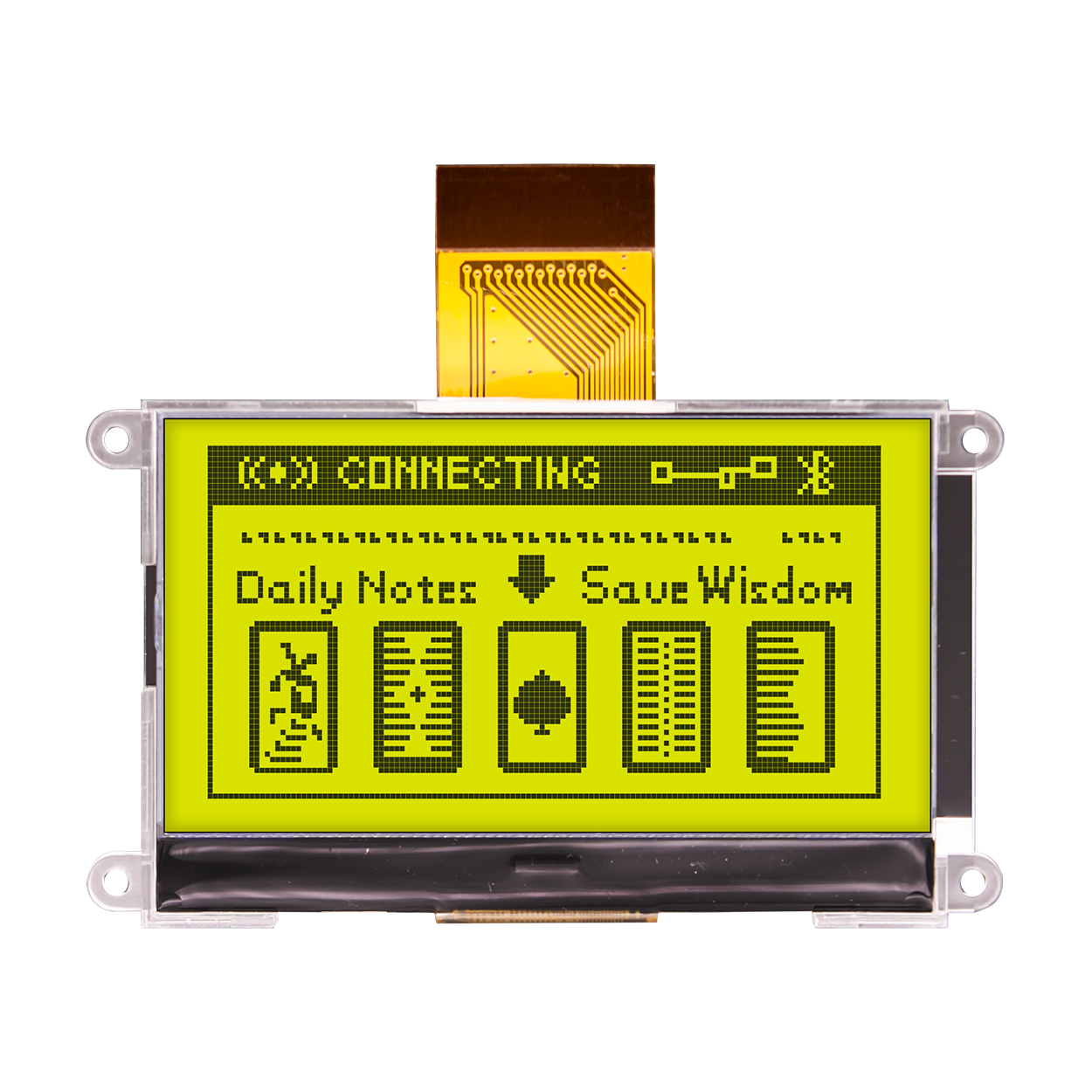 2.8 inch 128x64 Dot Matrix LCD Display with ST7565R Controller
