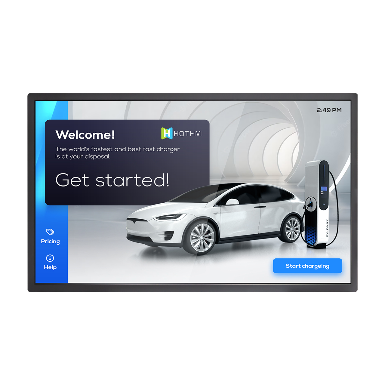 18.5" TFT Monitor with Capacitive Touch Screen | LVDS Interface | 1920x1080FHD