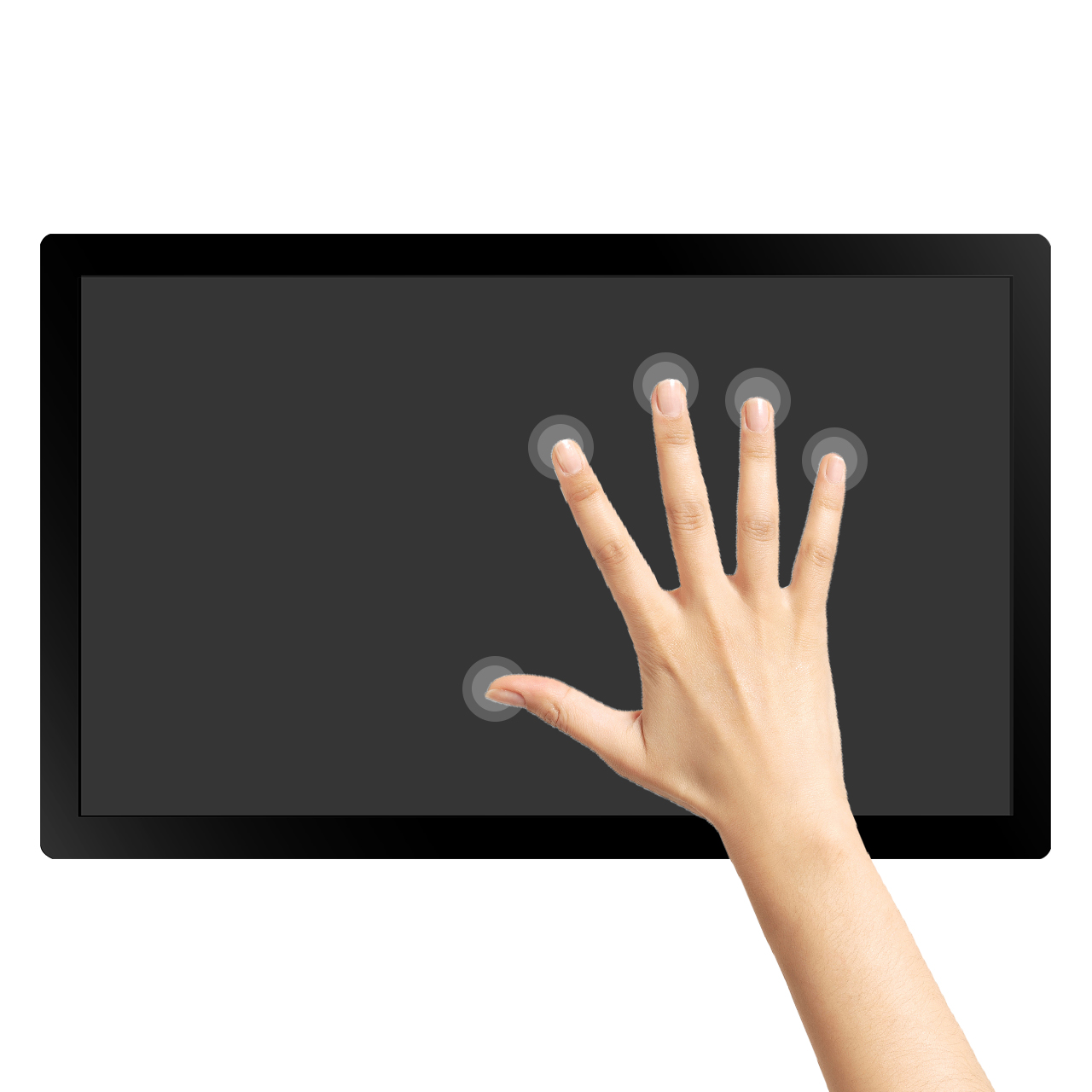 23.8 inch 1920x1080 capacitive touch TFT display module