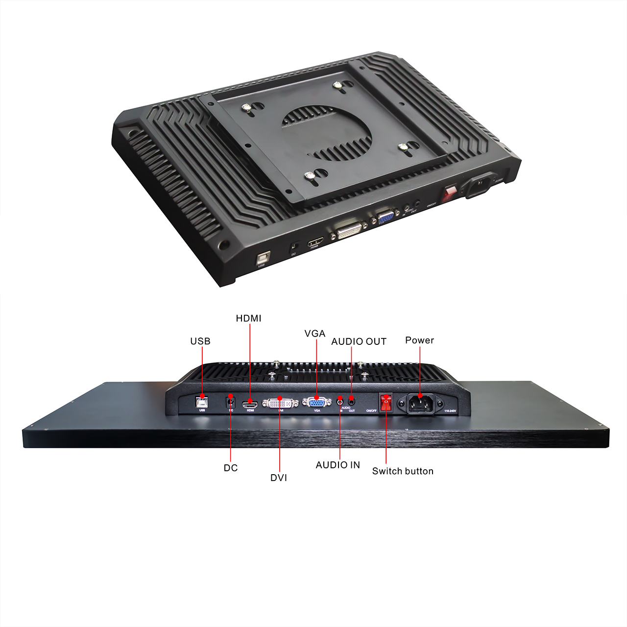 23.8 inch 1920x1080 capacitive touch TFT display module