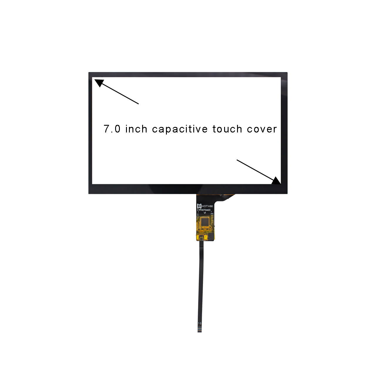 7.0 Inch Capacitive PCAP With GT911 Controller I2C Interface